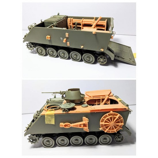 1/35 M106A1 Mortar Carrier Convert set for AFV Club M113A1 kits 1/35 M106A1 Mortar Carrier Convert set for AFV Club M113A1 kits