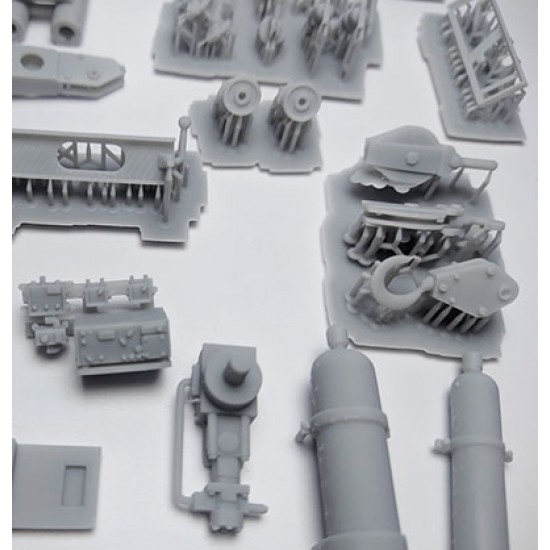 1/35 M578 Recovery Vehicle Conversion Set for Italeri M107 (M110) kit 1/35 M578 Recovery Vehicle Conversion Set for Italeri M107 (M110) kit
