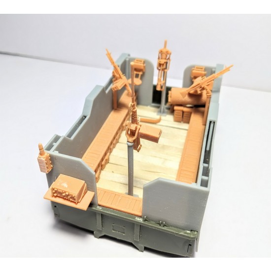 1/35 Gun Truck Snoopy Conversion Set for AFV Club M54A2 kit 1/35 Gun Truck Snoopy Conversion Set for AFV Club M54A2 kit