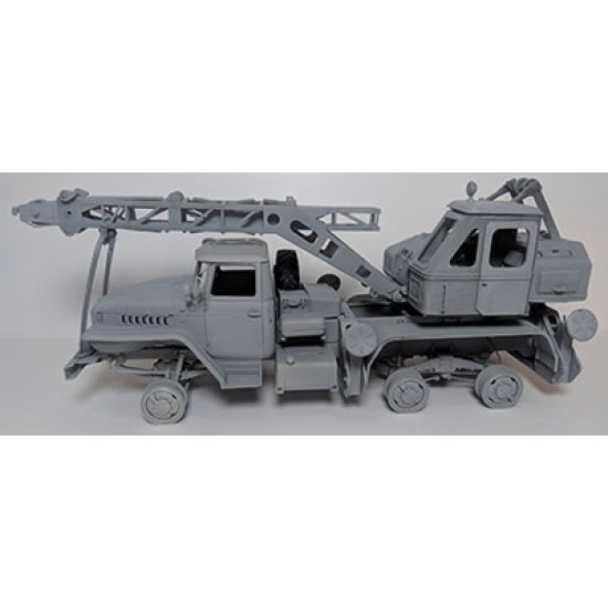 1/35 Ural 375D 8T210 Crane Conversion Set for Trumpeter kit 1/35 Ural 375D 8T210 Crane Conversion Set for Trumpeter kit