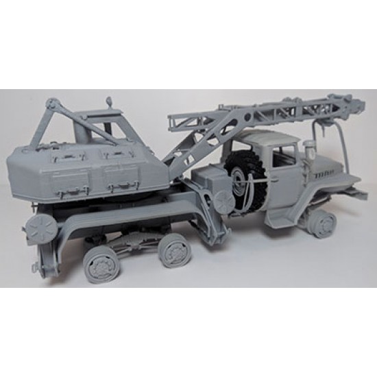 1/35 Ural 375D 8T210 Crane Conversion Set for Trumpeter kit 1/35 Ural 375D 8T210 Crane Conversion Set for Trumpeter kit