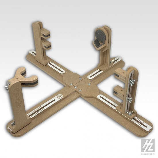 Aircraft Assembly Jig (Dimensions: 54.6cm x 62.2cm x 19.7cm) Aircraft Assembly Jig (Dimensions: 54.6cm x 62.2cm x 19.7cm)
