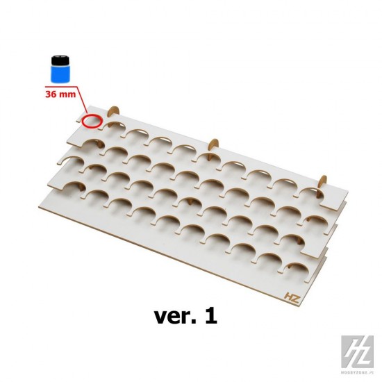 Paint Stand (Diameter: 36mm, Dimensions: 42.5cm x 18cm x 9.5cm) Paint Stand (Diameter: 36mm, Dimensions: 42.5cm x 18cm x 9.5cm)