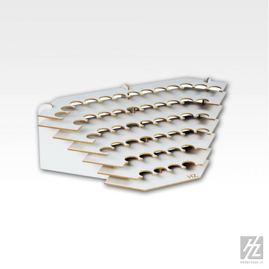 Corner Large Paint Stand (Diameter: 26mm, Dimensions: 32cm x 32cm x 14cm) Corner Large Paint Stand (Diameter: 26mm, Dimensions: 32cm x 32cm x 14cm)