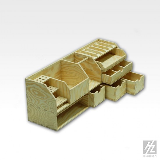 Benchtop Organizer (Dimensions: 60cm x 22cm x 17cm) Benchtop Organizer (Dimensions: 60cm x 22cm x 17cm)
