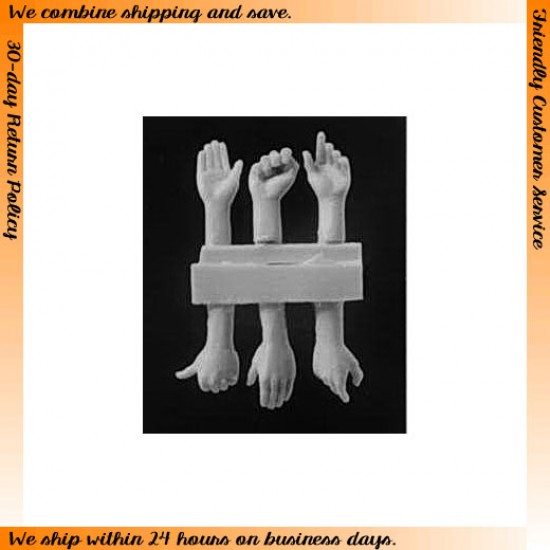 1/35 3x Right and 3x Left Hands (Style 3) 1/35 3x Right and 3x Left Hands (Style 3)