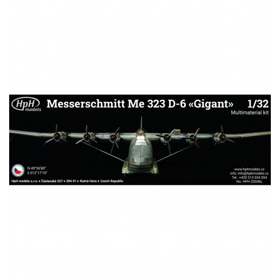 1/32 Messerschmitt Me-323 D-6 Gigant (Limited & Unique Edition) 1/32 Messerschmitt Me-323 D-6 Gigant (Limited & Unique Edition)