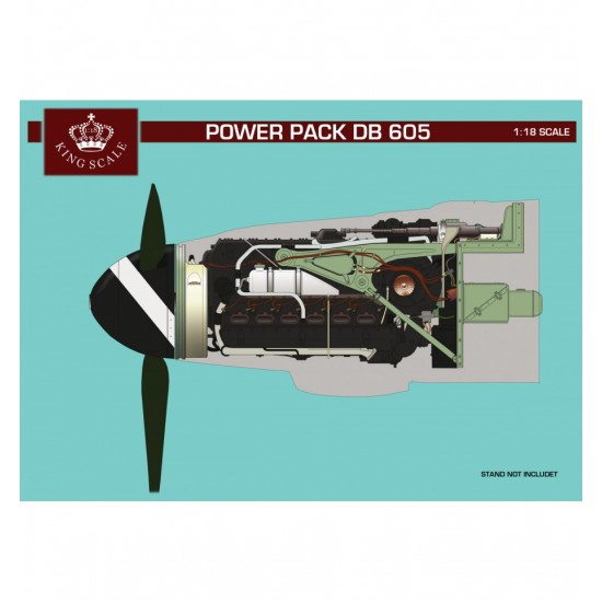 1/18 Messerschmitt BF 109G-6 (DB 605) Engine 1/18 Messerschmitt BF 109G-6 (DB 605) Engine
