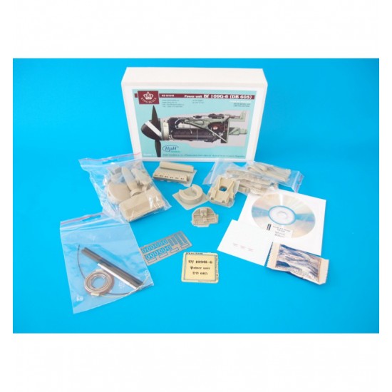 1/18 Messerschmitt BF 109G-6 (DB 605) Engine 1/18 Messerschmitt BF 109G-6 (DB 605) Engine