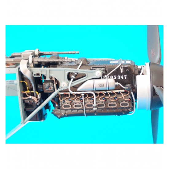 1/18 Messerschmitt BF 109G-6 (DB 605) Engine 1/18 Messerschmitt BF 109G-6 (DB 605) Engine