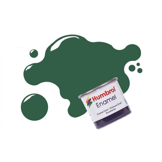 Enamel Paint - Cockpit Green Matt (14ml) Enamel Paint - Cockpit Green Matt (14ml)