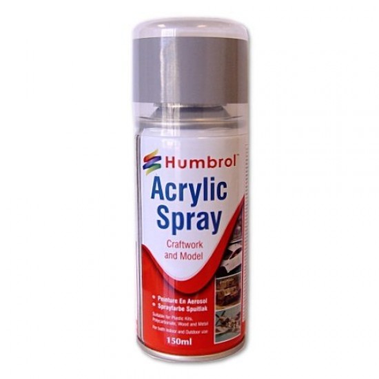 Acrylic Spray Paint - No.191 Chrome Silver (150ml) Acrylic Spray Paint - No.191 Chrome Silver (150ml)