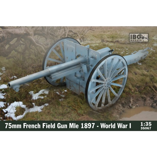 1/35 75mm French Field Gun Mle 1897 - World War I 1/35 75mm French Field Gun Mle 1897 - World War I
