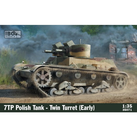 1/35 7TP Polish Tank -Twin Turret (Early Production) 1/35 7TP Polish Tank -Twin Turret (Early Production)