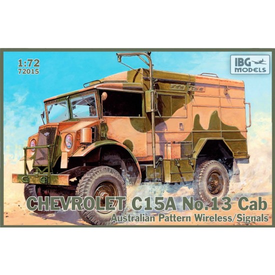 1/72 Chevrolet C15A No.13 Australian Pattern Wireless/Signals 1/72 Chevrolet C15A No.13 Australian Pattern Wireless/Signals