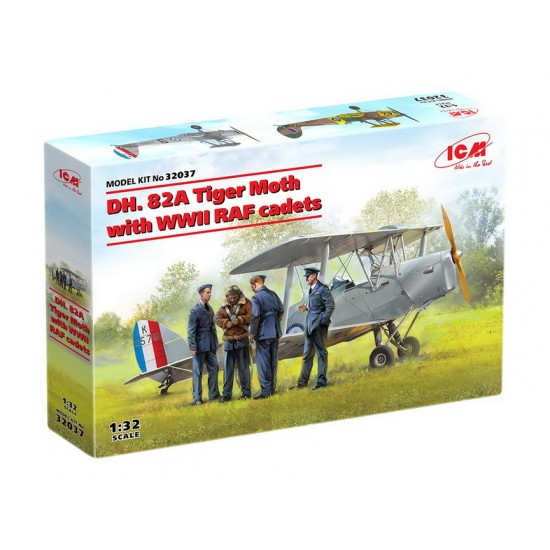 1/32 DH. 82A Tiger Moth with WWII RAF Cadets 1/32 DH. 82A Tiger Moth with WWII RAF Cadets