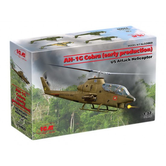 1/32 US Attack Helicopter AH-1G Cobra Early Production 1/32 US Attack Helicopter AH-1G Cobra Early Production