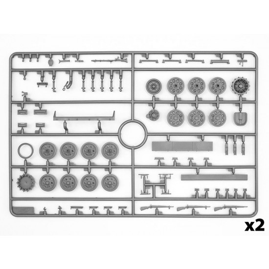 1/35 WWII German Krankenpanzerwagen Sd.Kfz.251/8 Ausf.A Ambulance 1/35 WWII German Krankenpanzerwagen Sd.Kfz.251/8 Ausf.A Ambulance