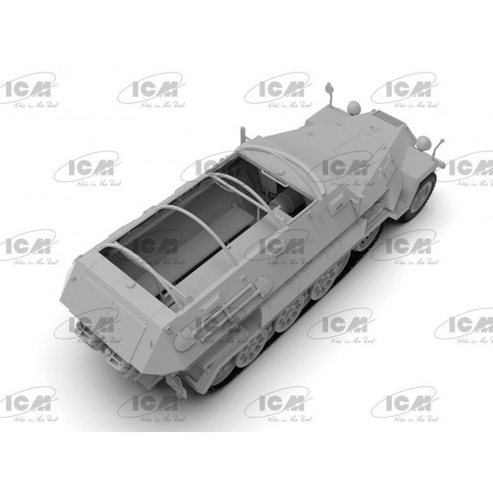 1/35 WWII German Krankenpanzerwagen Sd.Kfz.251/8 Ausf.A Ambulance 1/35 WWII German Krankenpanzerwagen Sd.Kfz.251/8 Ausf.A Ambulance