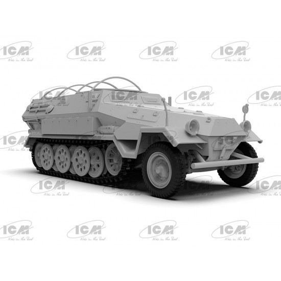 1/35 WWII German Krankenpanzerwagen Sd.Kfz.251/8 Ausf.A Ambulance 1/35 WWII German Krankenpanzerwagen Sd.Kfz.251/8 Ausf.A Ambulance