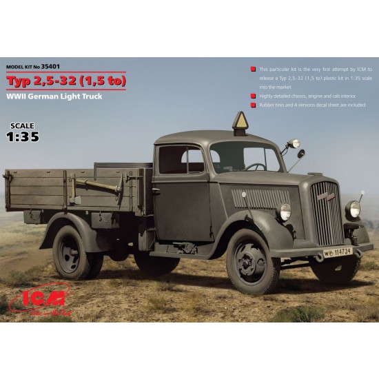 1/35 WWII German Opel Blitz Light Utility Cargo Truck Typ 2.5-32 (1.5ton) 1/35 WWII German Opel Blitz Light Utility Cargo Truck Typ 2.5-32 (1.5ton)