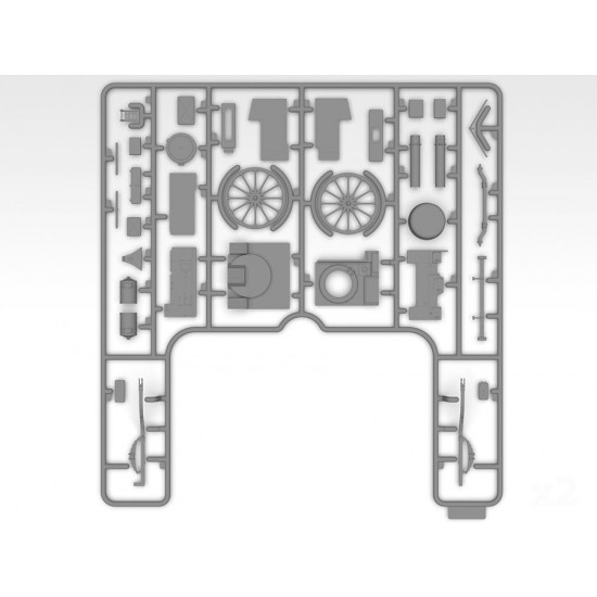 1/35 Gulaschkanone - WWII German Mobile Field Kitchen LKW AHN 1/35 Gulaschkanone - WWII German Mobile Field Kitchen LKW AHN