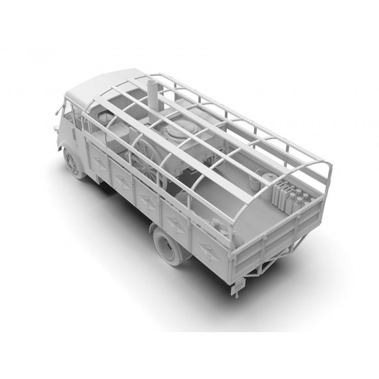 1/35 Gulaschkanone - WWII German Mobile Field Kitchen LKW AHN 1/35 Gulaschkanone - WWII German Mobile Field Kitchen LKW AHN