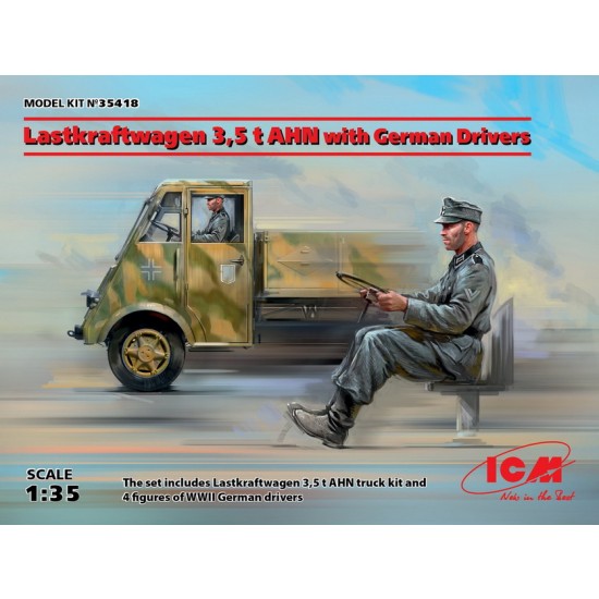 1/35 German Lastkraftwagen 3.5t AHN with Drivers 1/35 German Lastkraftwagen 3.5t AHN with Drivers