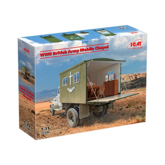 1/35 WWII British Army Mobile Chapel 1/35 WWII British Army Mobile Chapel