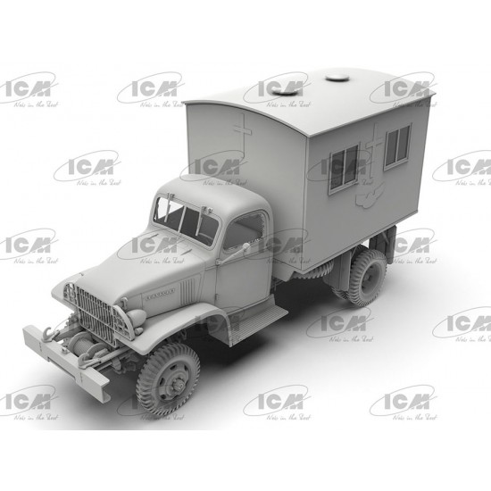 1/35 WWII British Army Mobile Chapel 1/35 WWII British Army Mobile Chapel