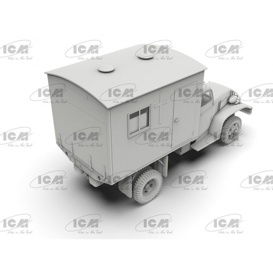 1/35 WWII British Army Mobile Chapel 1/35 WWII British Army Mobile Chapel