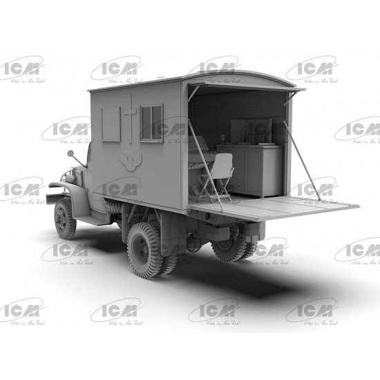 1/35 WWII British Army Mobile Chapel 1/35 WWII British Army Mobile Chapel