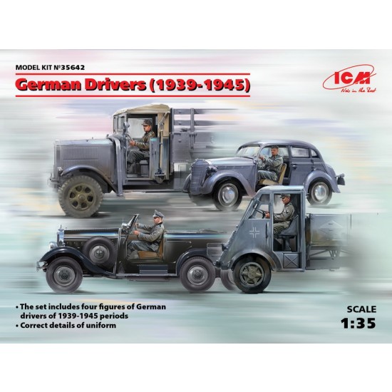 1/35 German Drivers 1939-1945 (4 figures) 1/35 German Drivers 1939-1945 (4 figures)