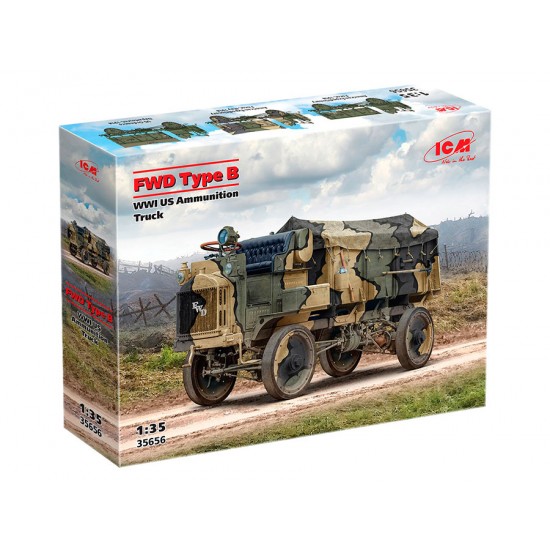 1/35 FWD Type B - WWI US Ammunition Truck 1/35 FWD Type B - WWI US Ammunition Truck