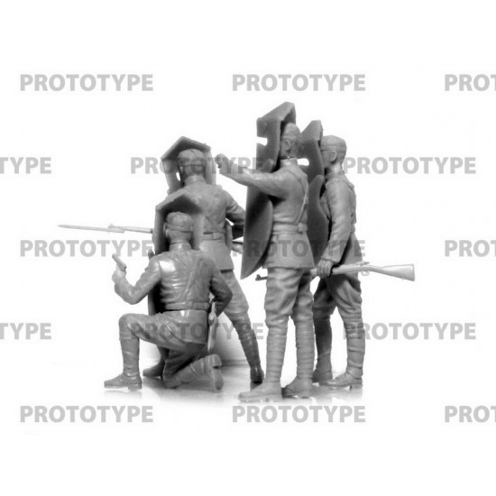 1/35 US Infantry Brewster Body Shield (4 figures) 1/35 US Infantry Brewster Body Shield (4 figures)