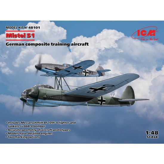 1/48 German Mistel S1 Composite Training Aircraft 1/48 German Mistel S1 Composite Training Aircraft