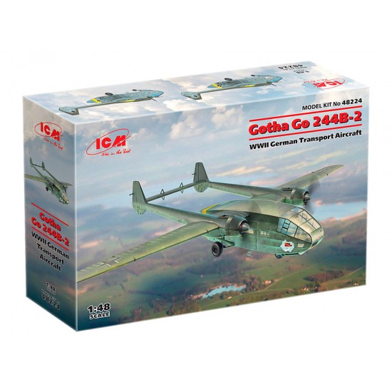 1/48 WWII German Gotha Go 244B-2 Transport Aircraft 1/48 WWII German Gotha Go 244B-2 Transport Aircraft