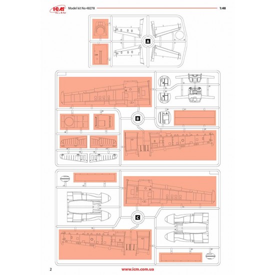 1/48 US B-26K Counter Invader (early) Attack Aircraft 1/48 US B-26K Counter Invader (early) Attack Aircraft