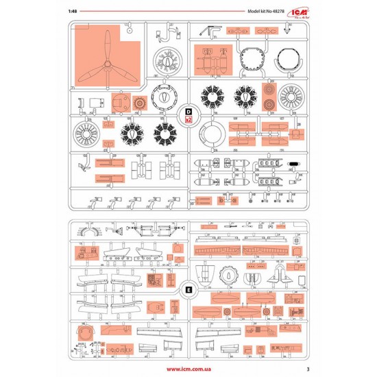 1/48 US B-26K Counter Invader (early) Attack Aircraft 1/48 US B-26K Counter Invader (early) Attack Aircraft