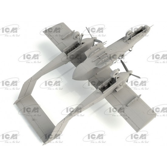1/48 OV-10D+ Bronco Light Attack and Observation Aircraft After 1950 1/48 OV-10D+ Bronco Light Attack and Observation Aircraft After 1950