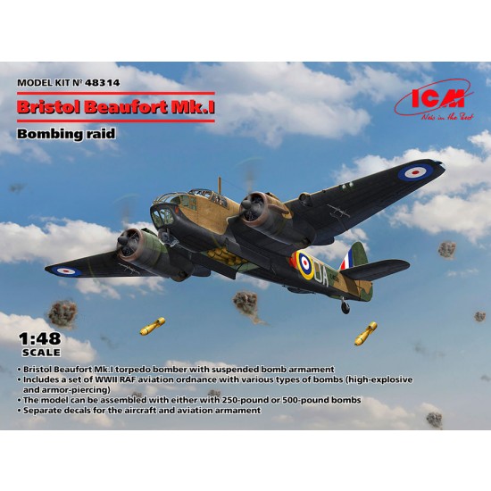 1/48 Bristol Beaufort Mk.I Bombing Raid 1/48 Bristol Beaufort Mk.I Bombing Raid