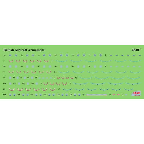 1/48 WWII British Aircraft Armament 1/48 WWII British Aircraft Armament