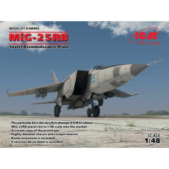1/48 Soviet Reconnaissance Plane MiG-25 RB 1/48 Soviet Reconnaissance Plane MiG-25 RB