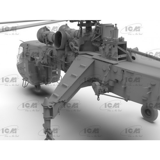 1/35 US Sikorsky CH-54A Tarhe Heavy Helicopter