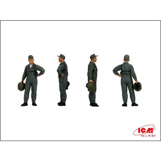1/35 US Helicopter Pilots 1960s-1970s (4 figures) 1/35 US Helicopter Pilots 1960s-1970s (4 figures)