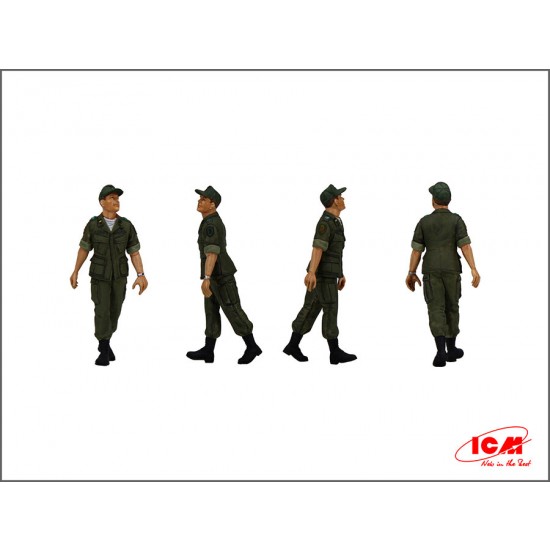 1/35 US Helicopter Pilots 1960s-1970s (4 figures) 1/35 US Helicopter Pilots 1960s-1970s (4 figures)