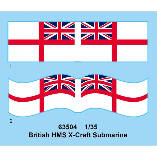 1/35 British HMS X-Craft Submarine 1/35 British HMS X-Craft Submarine