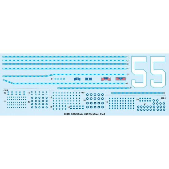 1/350 USS Yorktown CV-5 Aircraft Carrier 1/350 USS Yorktown CV-5 Aircraft Carrier