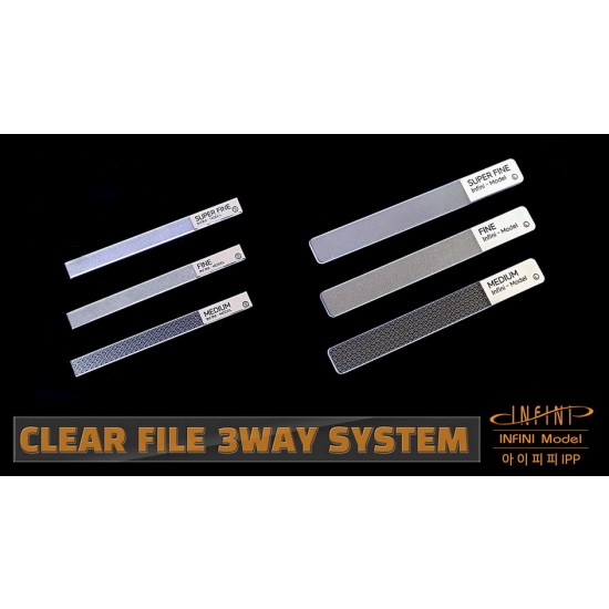Clear File 3 Way System Gate Finish #Large Type Clear File 3 Way System Gate Finish #Large Type