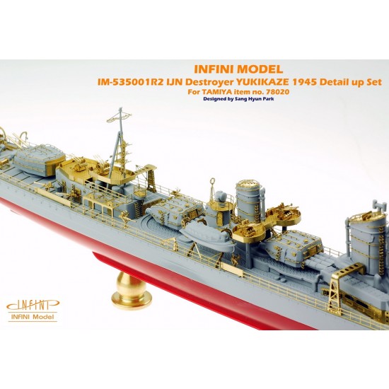 1/350 IJN Destroyer Yukikaze Detail-up Sets for Tamiya kit #78020 1/350 IJN Destroyer Yukikaze Detail-up Sets for Tamiya kit #78020